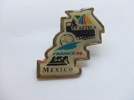 WK 1998 Frankrijk voetbal Mexico